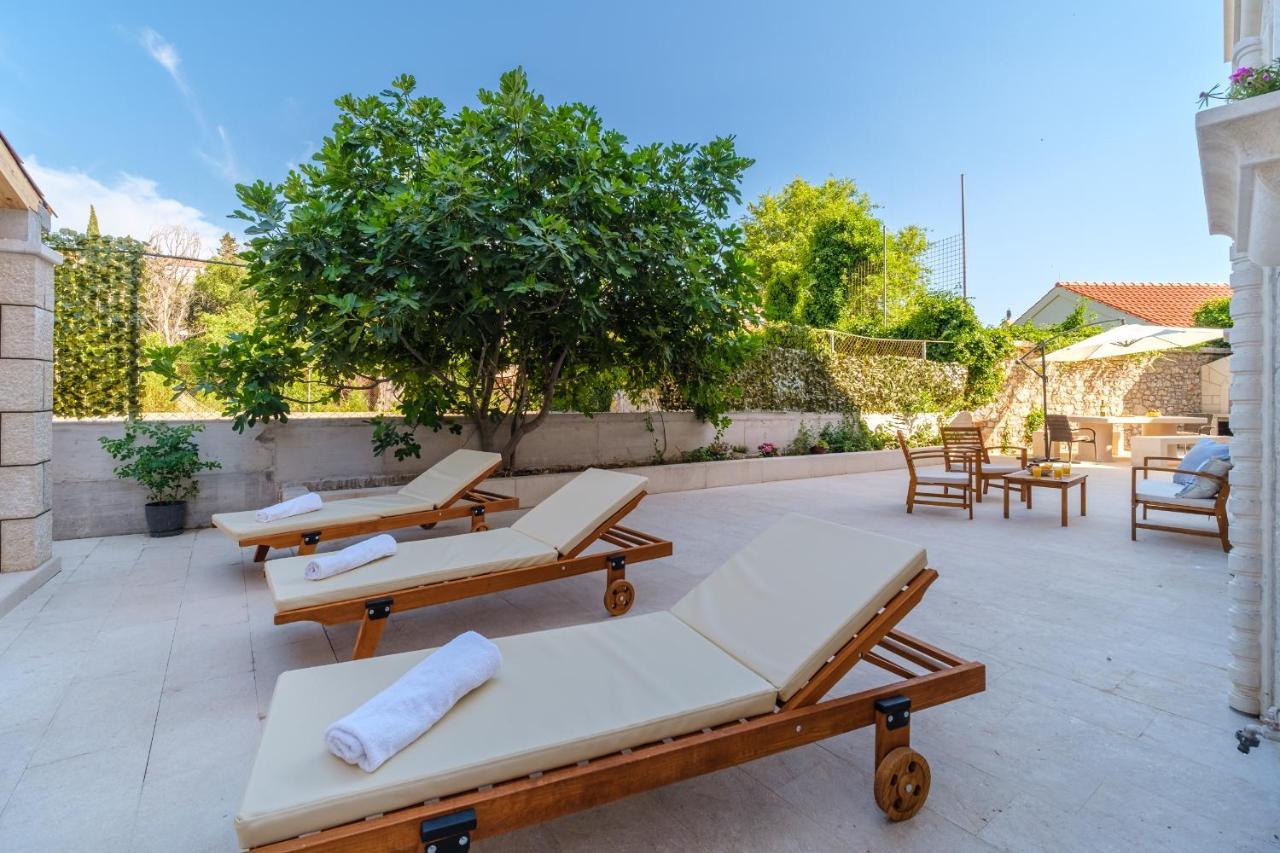 Luxury Stone Villa Nevija 2022 Private Villa Milna  Ngoại thất bức ảnh