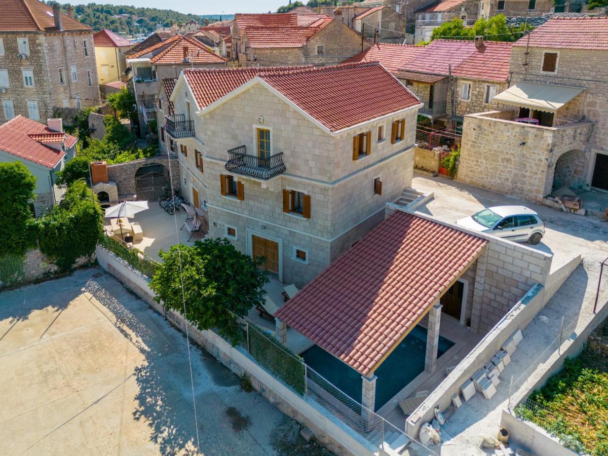 Luxury Stone Villa Nevija 2022 Private Villa Milna  Ngoại thất bức ảnh